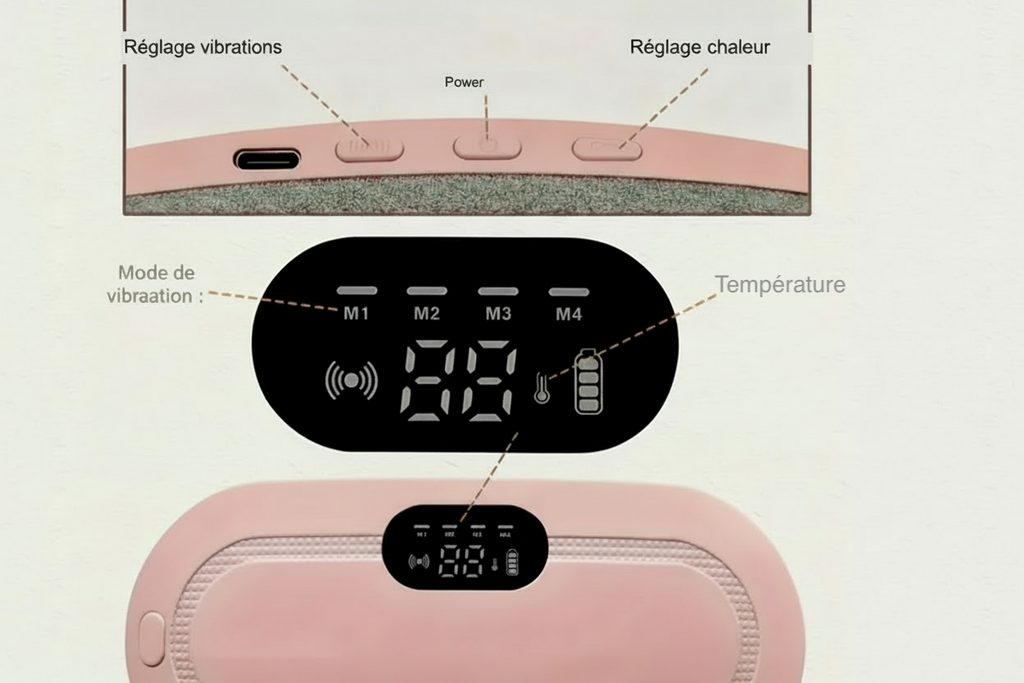 Ceinture Thermique à Vibration